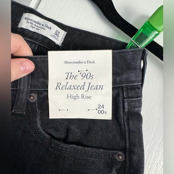 NWT!!!! Abercrombie and Fitch jeans- size 24/00 -90sRelaxed jean - Picture 5 of 8